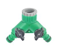SELiLe Opérations rapides Séparateur de tuyau 3 voies avec vannes d'interrupteur pour l'entretien du jardin, systèmes d'alimentation en eau, transitions de raccordement d'eau efficaces