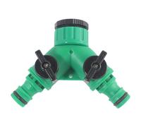 SELiLe Opérations rapides Séparateur de tuyau 3 voies avec vannes d'interrupteur pour l'entretien du jardin, systèmes d'alimentation en eau, transitions de raccordement d'eau efficaces