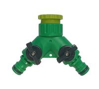 SELiLe Opérations rapides Séparateur de tuyau 3 voies avec vannes d'interrupteur pour l'entretien du jardin, systèmes d'alimentation en eau, transitions de raccordement d'eau efficaces
