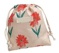 SELiLe Sac à cassette portable avec petit prix imprimé floral Sac de rangement pour les voyages et le téléphone auditif quotidien, b, Mass Beauty