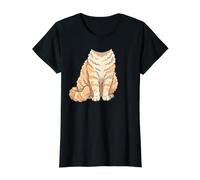 Selkirk Costume de Chat Rex Halloween T-Shirt Graphique avec Valeur, Femme, Noir, S