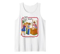 Sell Your Soul Sarcastic Retro Vintage Funny Adult Humor Débardeur