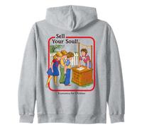 Sell Your Soul Sarcastic Retro Vintage Funny Adult Humor Sweat à Capuche