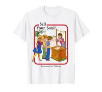 Sell Your Soul Sarcastic Retro Vintage Funny Adult Humor T-Shirt