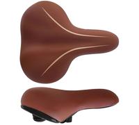 Selle avec élastomères Krayton Marron