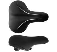 Selle avec élastomères Krayton Noir
