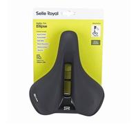 Selle avec trou central Ellipse Relaxed - SELLE ROYAL - Noir - 250x223 mm