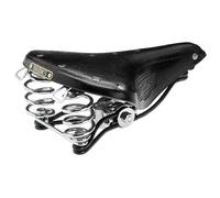 Brooks England Brooks B66 Selle en Cuir Véritable - noir taille unique