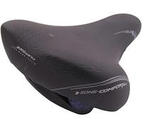 Selle Bassano – Selle Bigcity Volare 3 Zone Comfort Plus – Unisexe Adulte – Noir – XXL
