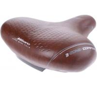 Selle Bassano Big City XXL Selle de vélo Amortissement élastomère Marron