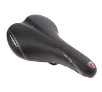 Selle Bassano – Selle de vélo Comfort – Adulte mixte – Noir