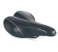 Selle Bassano Volare 3Zone Lady - Selle de vélo femme, confortable et légère, technologie 3zones avec 3 zones de compression distinctes qui permet la répartition du poids, 100 % Made in Italy