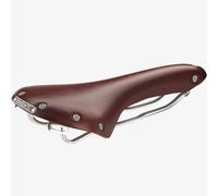 Brooks England Brooks B15 Swallow Selle en Cuir Véritable - marron taille unique