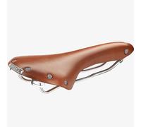 Brooks selle cuir swallow b15 classic chrome miel