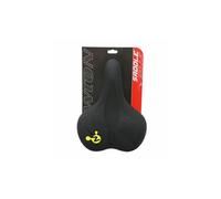 Selle city metro dame noir a memoire de forme 260x200mm