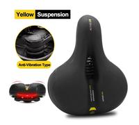 Selle Creuse Respirante De Vélo De Route Et Vtt Pour Homme Et Femme,Absorbe Les Chocs,Confortable,Pour Gros Fesses,Siège De Sécurité,Iodine #B