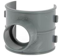 Selle de branchement PVC 90° O100-125 sorite O50