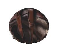 Selle de cheval avec un chapeau de cowboy - Bonnet de douche réutilisable et imperméable pour homme et femme - Bande élastique - Double couche - Lavable - Pour toutes les coiffures - Facile à