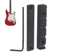 Selle de chevalet de guitare - Broches pour basse acoustique, avec e 1,5 mm | Accessoire de réparation de rechange pour ukulélé, banjo, instrument de musique acoustique, luthier