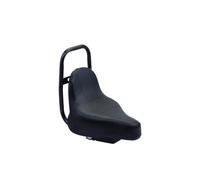 Selle de chopper Puch Maxi N noire avec inscription