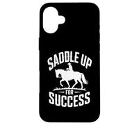 Selle de Dressage de Cheval pour réussir l'équitation Coque pour iPhone 16 Plus