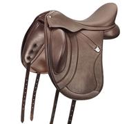 Selle de dressage pour cheval Bates Innova Mono+ Luxe Marron 17"/17,5"