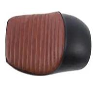 Selle de Moto avec Dossier Long et Coussin de Selle rembourré, Compatible avec Les modèles CG125 et doté d'une Sacoche Universelle de 62 cm.