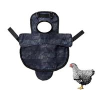 Selle de poule | Protection à ressorts pour poules et volailles | Vêtement de selle confortable réutilisable pour clapier et enclos chez les poules, les coqs et les poussins