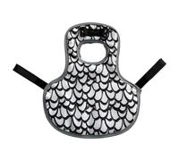 Selle de poulet pour poules - 31,5 x 24 cm - Tablier réglable en tissu Oxford - Gilet de protection imperméable pour poules avec sangles de sécurité - Poulailler - Habitat de ferme - Protection contre