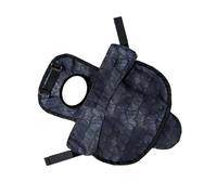 Selle De Poulet pour Poules, Aide À Repousse des Plumes De Poulet, Gilet De en Plein Air, Modèles De Plumes De Simulation, Tissu Oxford Imperméable, 35x27 Cm, pour Les Poules, Les Coqs Et Les P