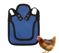 Selle de poulet pour poules - Veste de protection pour volailles - Vêtement de protection avec bretelles réglables pour poulailler et roue libre
