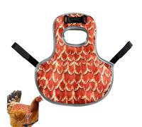 Selle de poulet pour poulet | Gilet de poulet imperméable Tablier réglable - Fournitures de levage de protecteurs d'ailes d'animaux pour la ferme des habitats de poulet, accessoires de protection des