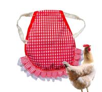 Selle de poulet pour poulets, Selle de poule - Pull de poulet | Selle de poulet moyenne grande avec sangles élastiques Tablier de poulet Salvapollame pour fournitures pour animaux de compagnie