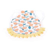 Selle de poulet, sangles de veste, tablier de poule, protection de volaille pour petites, moyennes et grandes poules (citron rose)