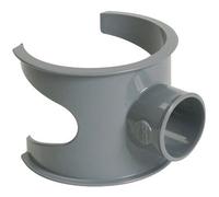 Selle de raccordement PVC gris - Femelle Ø 100 - 40 mm - Nicoll