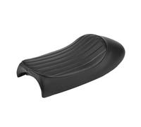 Selle De Remplacement Vintage Style pour Café pour Racer avec Dosseret Et Coussin Plat pour Kawasaki pour CG125 Rembourrage(Style C Black)