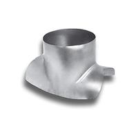 Selle de sillet de descente avec système d'affleurement Ø 125 mm - Raccordement Ø 100 mm