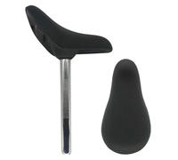 Selle de vélo - 7,8 x 10,0 pouces | Selle de rechange en fer PU confortable et résistante à l'usure pour | Sièges de vélo montés - Siège monté pour l'extérieur