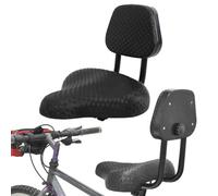 Selle De Vélo Avec Dossier : Base En Gel Imperméable, Pad Touring | Chaise Ergonomique Pour Cyclistes, Coussin De Confort, Siège De Support Urbain, Coque De Repos De Voyage, Mobilité En Plein Air R