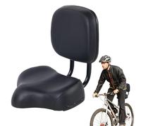 Selle de vélo avec dossier - Design confortable de dossier de siège de vélo, pièces de rechange confortables pour homme et femme pour montagne, route, ville, trajet, tricycle stationnaire