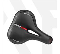 Selle de vélo avec gel, City Twin Medicus 3.0, 27 x 22 x 7 cm, Wittkop, noir