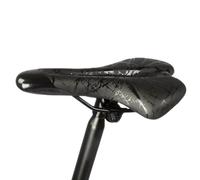Selle de vélo avec rembourrage doux et design imprimé, résistante aux UV et amortissement pour route, montagne, courts trajets et déplacements urbains