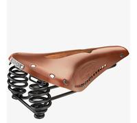 selle de vélo avec suspensions Brooks Flyer Carved ( Honey )