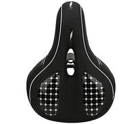 Selle de vélo Big Bum en silicone souple avec boule de suspension (grande selle avec trou central (version creuse)