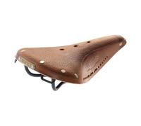 Selle de vélo - BROOKS - B17 Aged - Cuir tannage végétal - Rivets inox - Rails acier finition noire