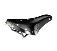 Selle de vélo BROOKS B17 S Classic - Noir - Femme - Rivets inox - Rails de selle acier