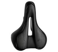 Selle de vélo confortable avec deux boules amortissantes et coussin en mousse à mémoire de forme (26,5 x 21 x 8 cm)