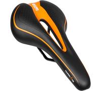 Selle De Vélo Coussin Confortable Avec Rail Vélo De Route De Montagne Pour Homme Et Femme (Gx-C19) (Noir × Orange)