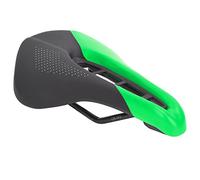 Selle de vélo Creuse, Remplacement Confortable, Selle Ergonomique pour vélo avec Conception Respirante, Accessoire de Cyclisme léger pour VTT et vélo de Route (Noir Vert)