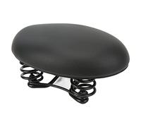 Selle de vélo, Cuir PU Mousse Coton Respirant Super élastique Conception Double Couche Absorbant Les Chocs sans Nez Selle de vélo Ergonomique Confortable Selle de vélo
